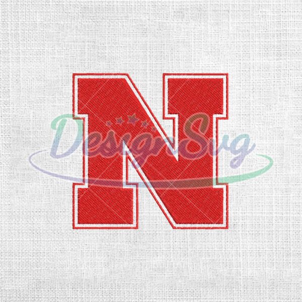 nebraska-cornhuskers-ncaa-logo-embroidery-design