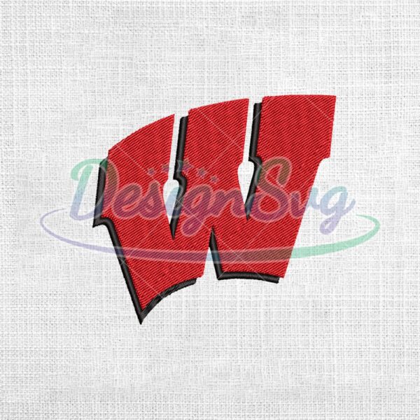 wisconsin-badgers-ncaa-football-logo-embroidery-design