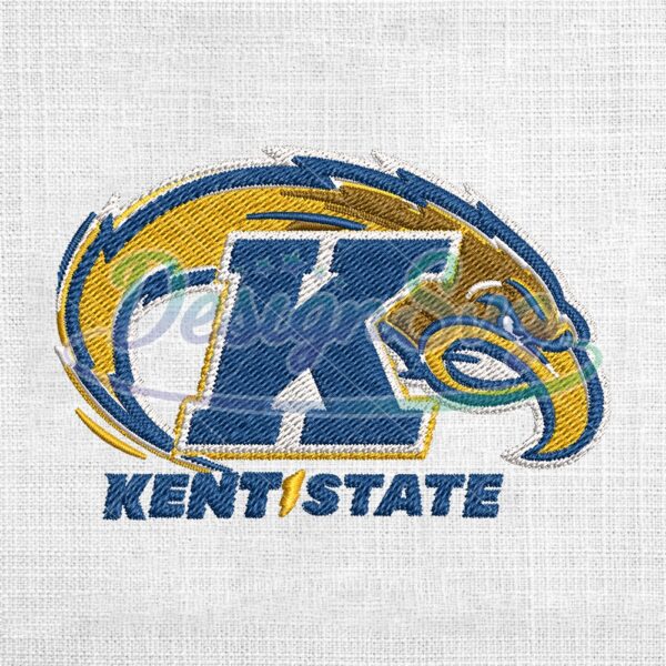kent-state-golden-flashes-ncaa-football-logo-embroidery-design