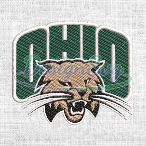 ohio-bobcats-ncaa-football-logo-embroidery-design