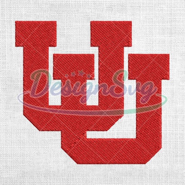 utah-utes-ncaa-football-logo-embroidery-design