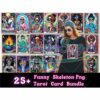 funny-skeleton-cards-bundle-png-skeleton-tarot-card-png-sublimation