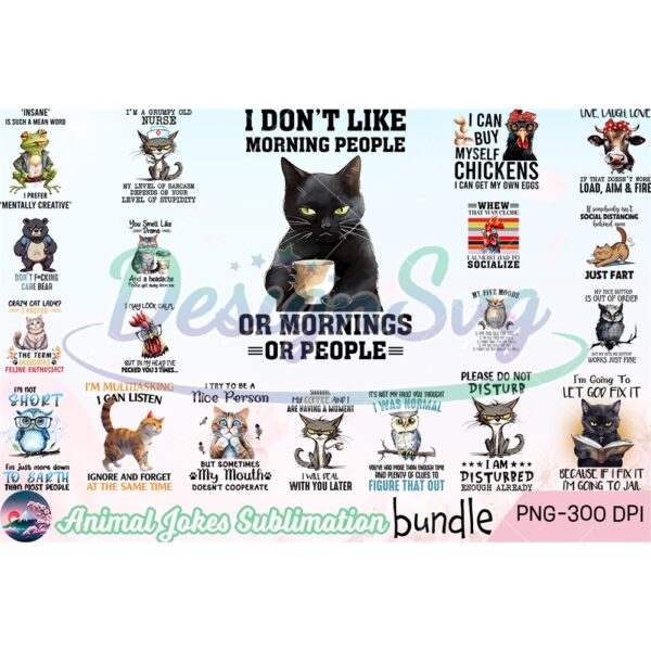 funny-animal-jokes-bundle-sublimation-png-animal-quotes-png-cat-coffee-png