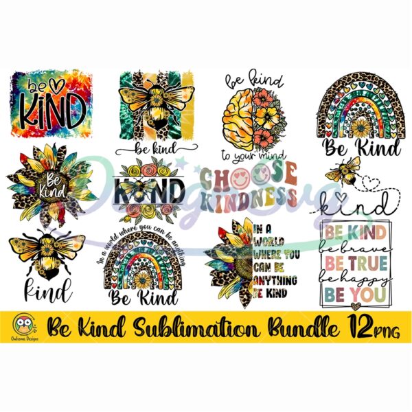 be-kind-sublimation-bundle-png-be-kind-quotes-png-kindness-watercolor-png
