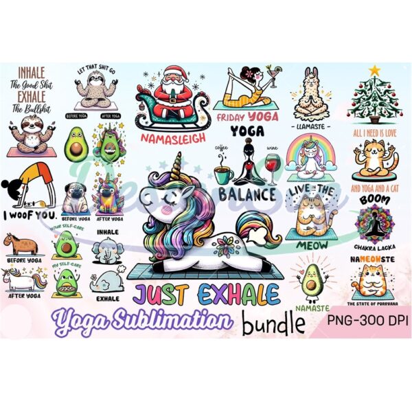 yoga-sublimation-bundle-png-namaste-quotes-clipart-png-yoga-animal-png-funny-yoga-png