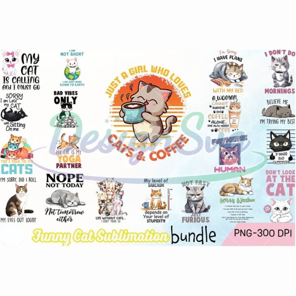 funny-cat-bundle-sublimation-png-funny-animal-quotes-png-love-cats-and-coffee-png