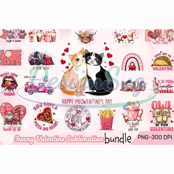 funny-valentine-sublimation-bundle-png-happy-meowentine-day-png-valentine-couple-png