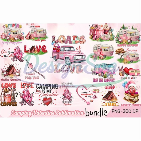 camping-valentine-sublimation-bundle-png-happy-valentine-day-png-loads-of-love-png