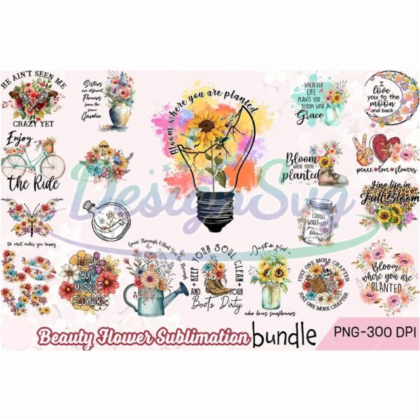 beauty-flowers-sublimation-bundle-png-gardening-flower-png-birth-month-floral-png