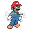 Horror Zombie Super Mario SVG