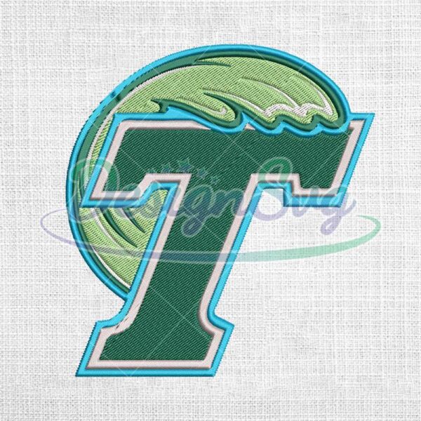 tulane-green-wave-embroidery-design