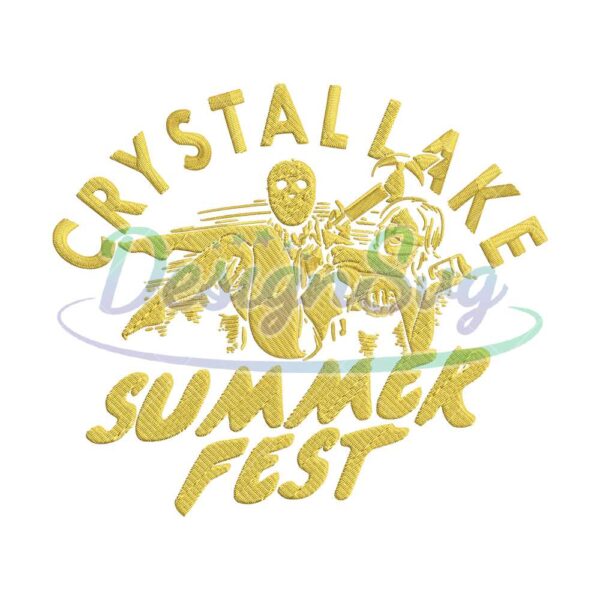 crytal-lake-summer-fest-embroidery-design-png