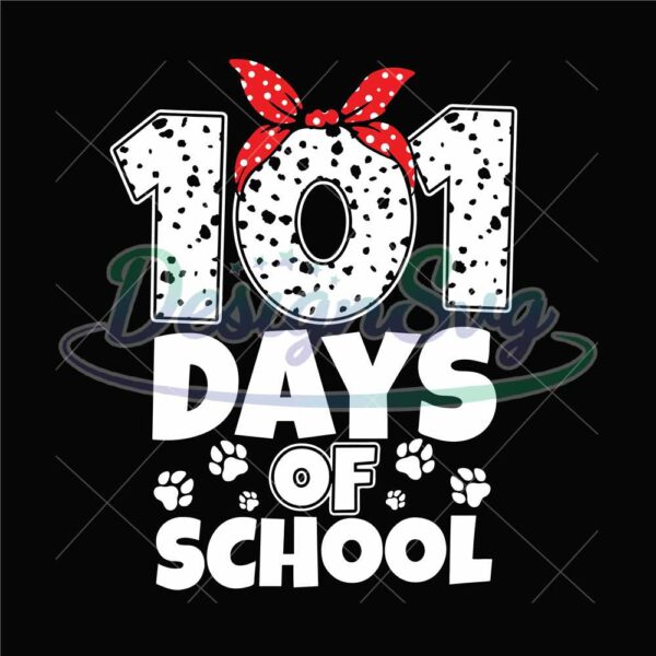 101-days-of-school-dalmatian-dog-svg-101-days-smarter-svg-101-days-of-school-svg-100-days-of-school-svg