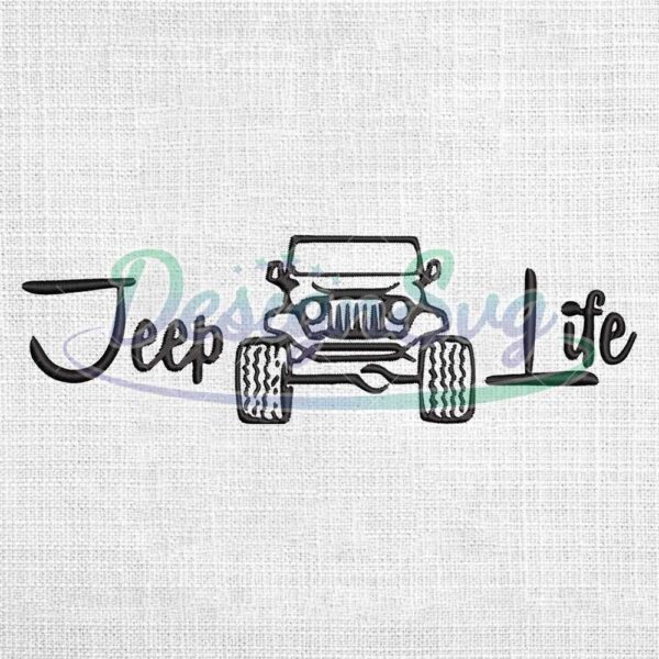 jeep-life-embroidery-file