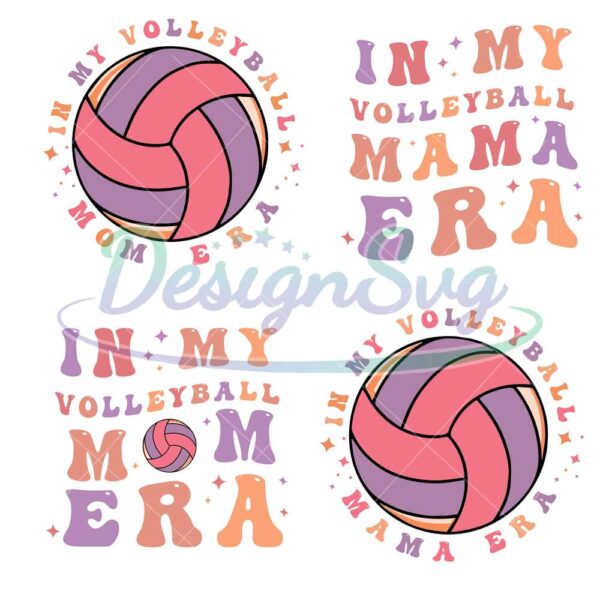bundle-in-my-volleyball-mom-era-svg