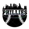 baseball-phillies-skyline-svg