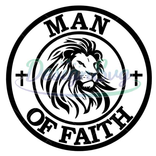 man-of-faith-svg-lion-svg-christian-logo-svg-file-for-cricut