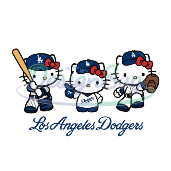 hello-kitty-los-angeles-dodger-baseball-svg-png-dxf-eps