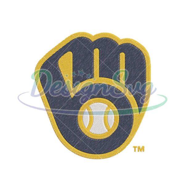 milwaukee-brewers-logo-embroidery-design