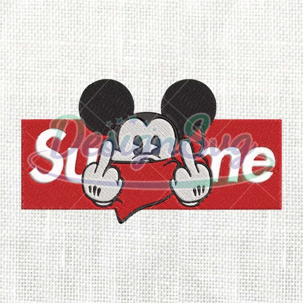 mickey-mouse-superme-embroidery-design