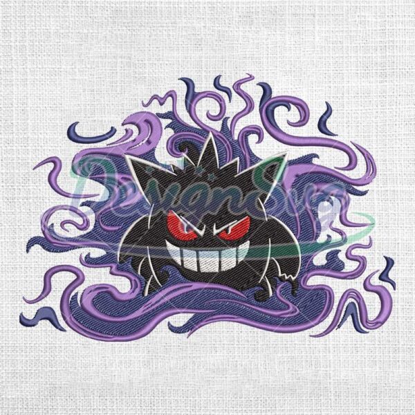 gengar-pokemon-embroidery-design