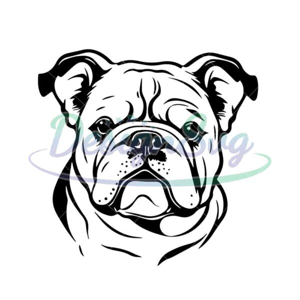 bulldog-svg-bulldog-clipart-bulldog-svg-files-for-cricut-bulldog-silhouette-svg-dog-svg
