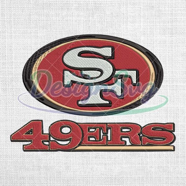 nfl-logo-san-francisco-49ers-embroidery-designs