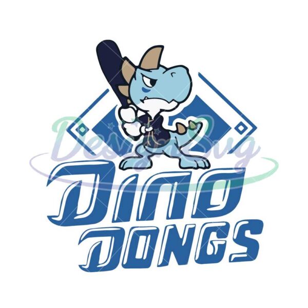 dinosaur-baseball-ding-dongs-funny-svg