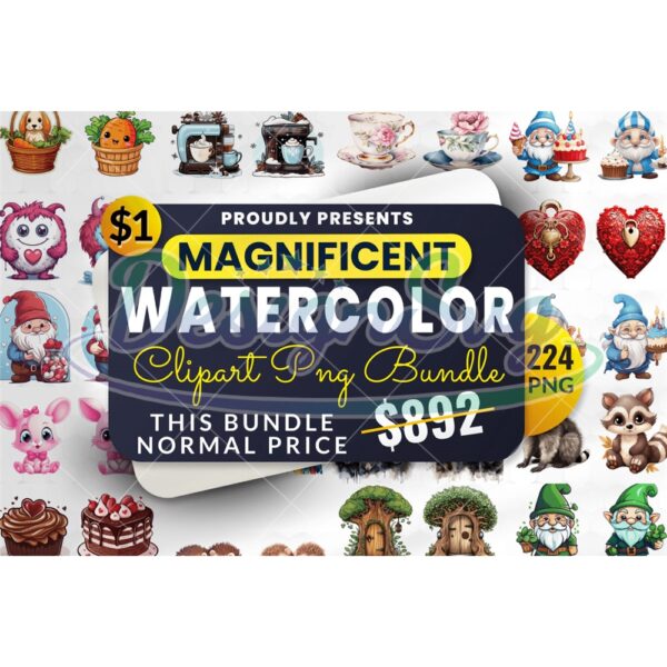 magnificent-watercolor-clipart-bundle