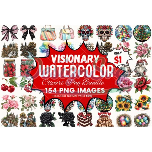 visionary-mega-watercolor-clipart-bundle