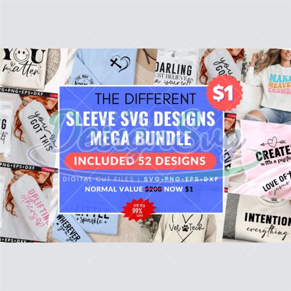 different-mega-sleeve-tshirt-svg-bundle