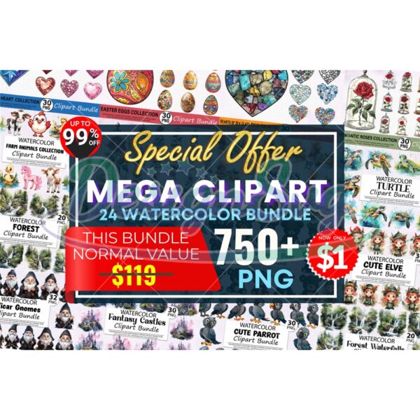 special-watercolor-mega-clipart-bundle
