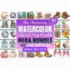 charming-watercolor-clipart-mega-bundle-png