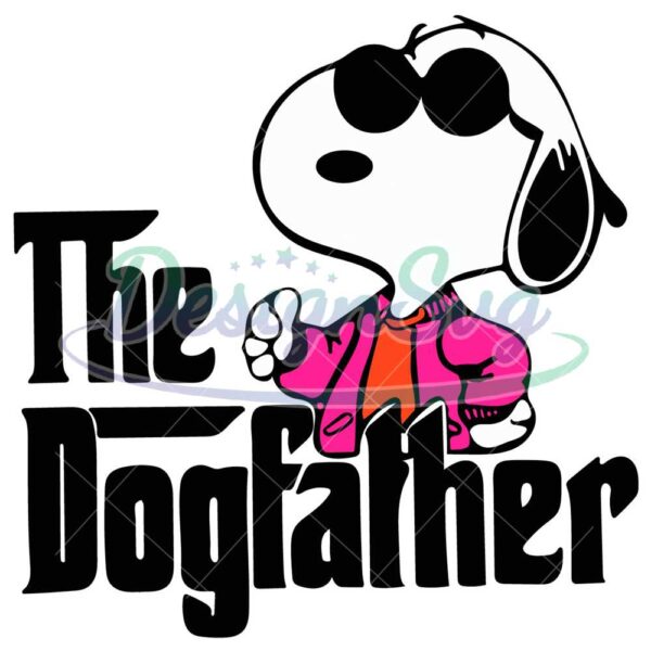 The Dog Father Snoopy SVG