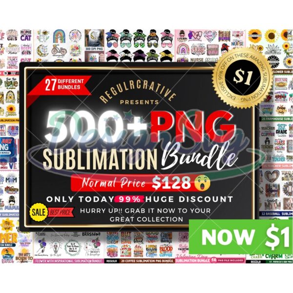 500-sublimation-png-bundle