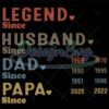 Legend Custom Husband Dad Papa Svg