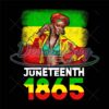 Black Girl Africa Juneteenth 1865 Sublimation Png