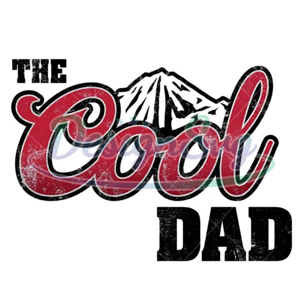 The Cool Dad Png Gift For Father Design