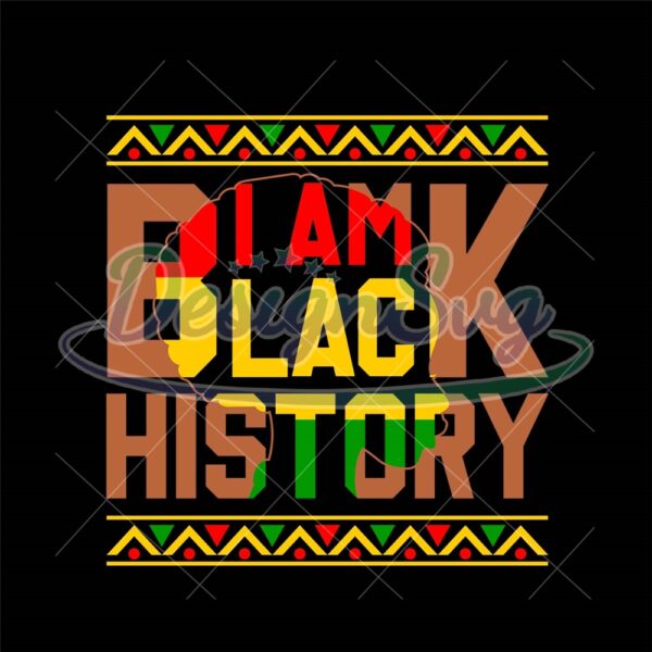 I Am Black History June 19 1865 Design Png