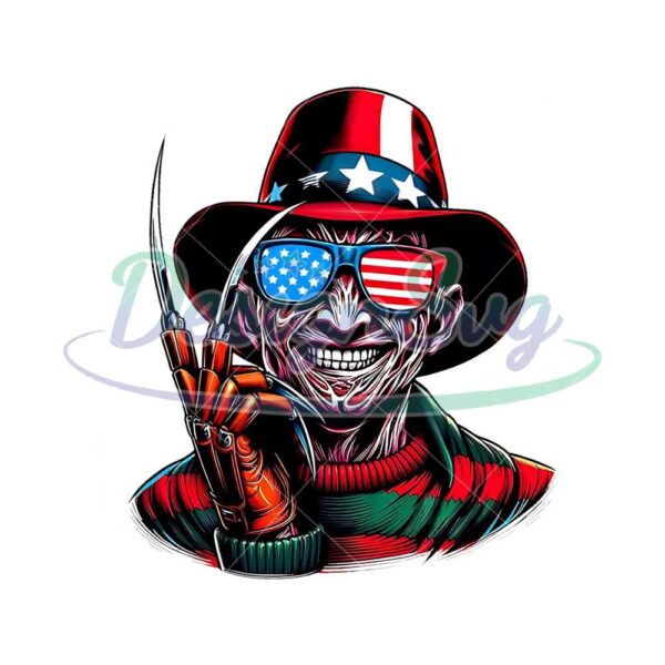 freddy-krueger-horror-character-4th-of-july-png-independence-day-png