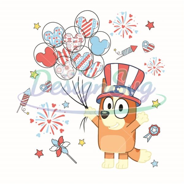 Happy 4th Of July Bingo Get Balloons Png
