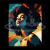 Black Girl Watercolor Sublimation Png