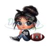 cartoon-girl-football-fan-raiders-black-hair-brown-eyes-png-sublimation-digital-design-download-dtf-print
