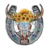 sunflower-bull-skull-with-horseshoe-png-western-horseshoe-png