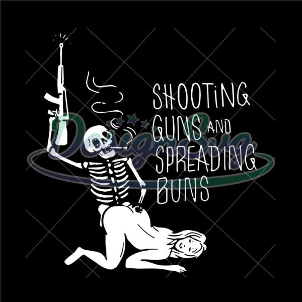 shooting-guns-and-spreading-buns-svg