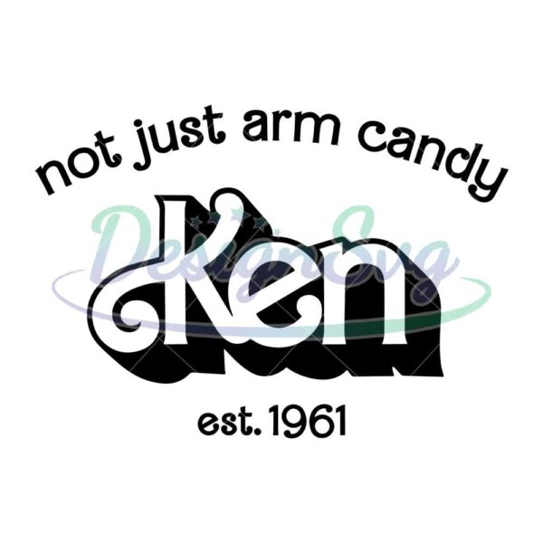 kenn-not-just-arm-candy-layeredblackcolor-svg-png-clipart-digital-download