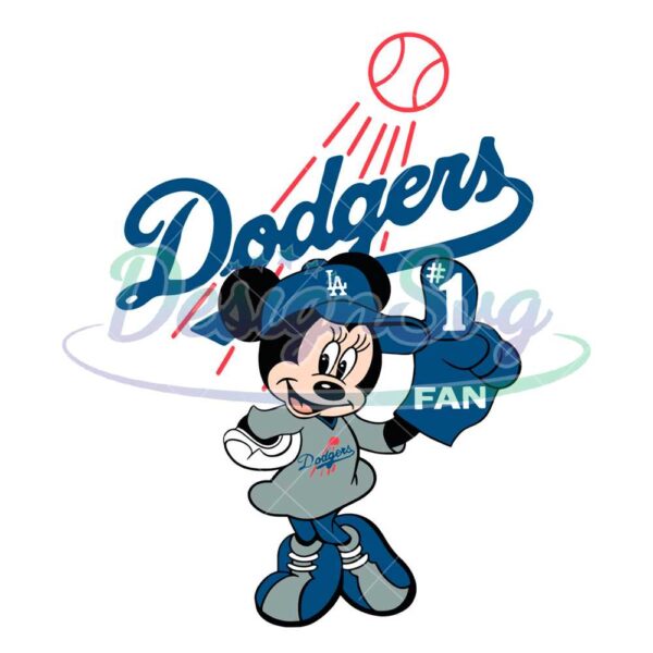 cute-minnie-mouse-dodgers-fan-baseball-mothers-day-svg-fathers-day-svg