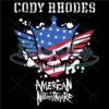 Cody Rhodes American Nightmare Svg