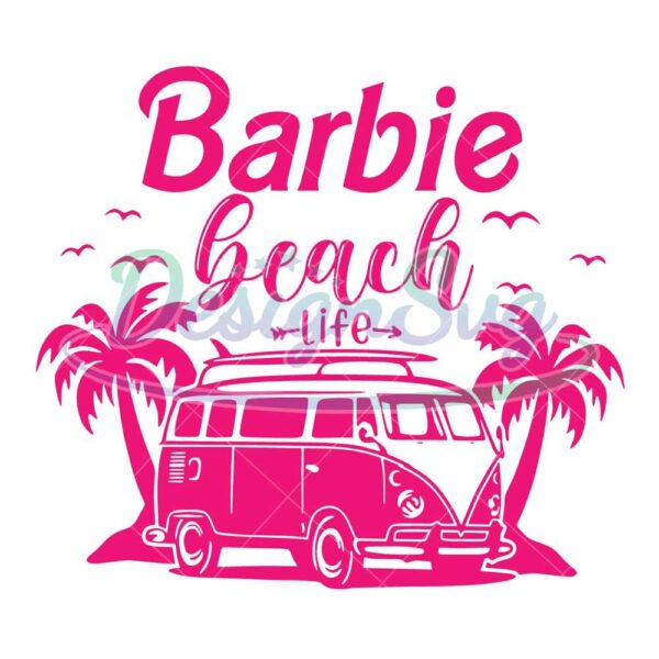 barbie-beach-life-svg-digital-cricut-file