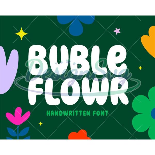 bubbly-flowr-handwritten-font-design